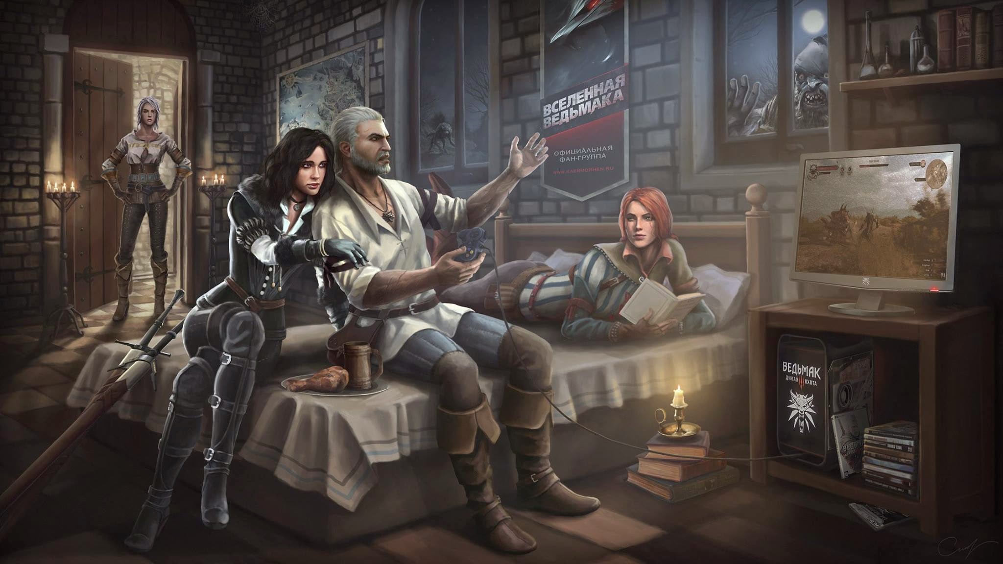 E3 animation the witcher 3 фото 114