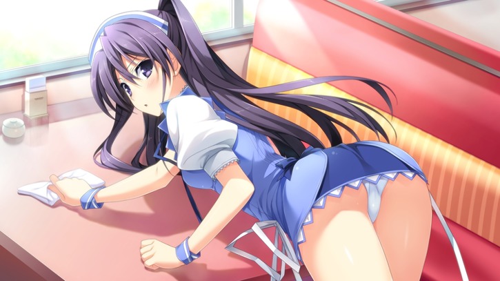 Anime pantie shot