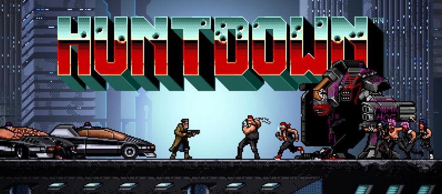 Двухмерный киберпанк боевик Huntdown анонсирован для PS4, Xbox One и Switch