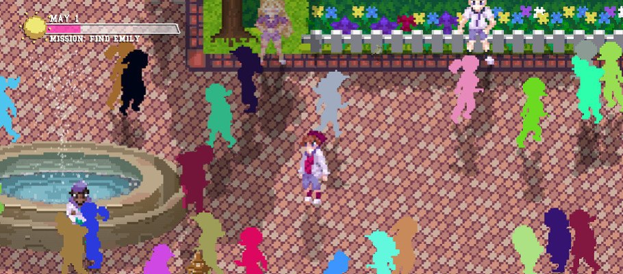 Запись игрового процесса повествовательной игры о теннисе Slice of Life