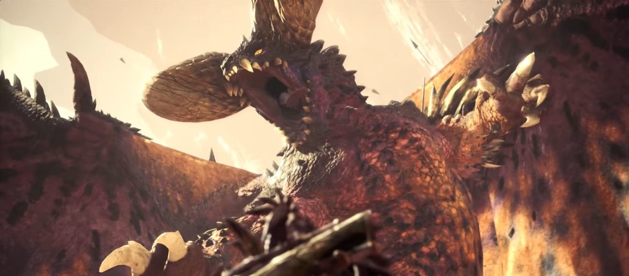 Новый видеоролик Monster Hunter: World представляет охоту на Нергиганта из текущего бета-теста