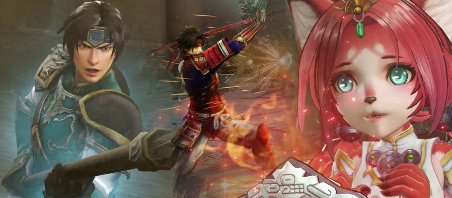 Три новых трейлера Musou Stars — Тамаки, Чжао Юнь и Санада Юкимура в действии